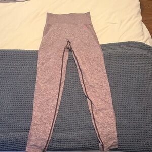 Gymshark Heathered Pink Leggings